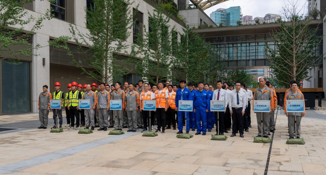 实训强应急，守护保安澜！上海市国动办系统成功举行防汛防台应急演练